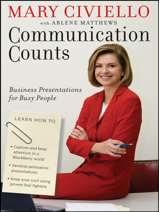 Title details for Communication Counts by Mary Civiello - Available